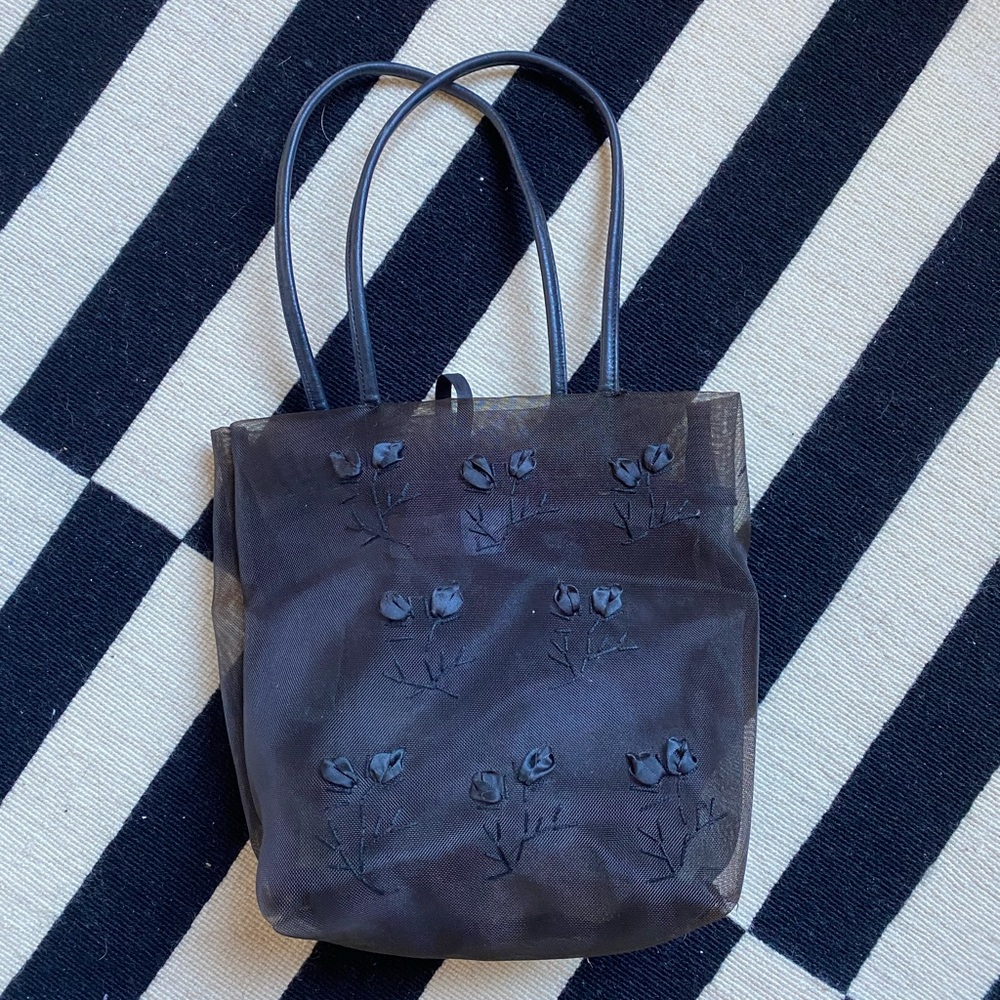 Y2K mesh purse
